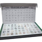 Rocksmins Ro50Pt Set Of 50 Rocks - Igneous, Sedimentary, Metamorphic Geological Collection In Color Box For Education, Birthday 