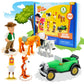 LUPPA La Granja de Zenon, Set de Figuritas de Acci  n y Aventura para Nios, Figuritas | Zenon, Percheron, Beto, Lola, Bartolito 