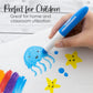 BAZIC Jumbo Silky Gel Crayons 12 Color, Washable Blendable Non Toxic Watercolor Crayon for Coloring Book (12/Pack), 1-Pack