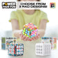 Power Your Fun Cubik Led Flashing Cube Memory Game - Electronic Handheld Game, 5 Brain Memory Games For Kids Stem Sensory Toys Brain Play Puzzle Fidget Light Up Cube Stress Relief Fidget Toy (Tie Dye)