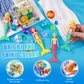 Eimmbd 26Pcs Diving Gem Pool Toys Colorful Diamonds Bath Toys Set With Treasure Pirate Box Summer Swimming Diving Toys For Boys