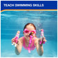SwimWays Barbie Dive Characters 3-Pack - Kids Pool Toys & Accessories for Ages 5+, Perfect for Pool Parties and Water Fun