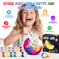 Paint Your Own Moon Lamp Kit, Diy Moon Night Light Art Toys Arts And Crafts For Kids 8-12, Creative School Classroom Craft Activities, Art Supplies Birthday Gifts For Boys Girls 3 4 5 6 7 8+ Year Old