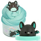 Original Squishmallows Aldous The Fruit Bat enhanced Cloud Slime  Vanilla-Scented  8 oz.  Storage Container with Figurine Topper  Rubber Charm  Goodie Bags Stuffers  Kids Party Favors  Sensory Toy