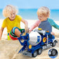 SpringFlower Toddler Trucks Toy, Large Mixer Truck Toy with Lights & Sounds, Truck Vehicle Boy Toy for 3 4 5 6 Year Old Boys, Ch