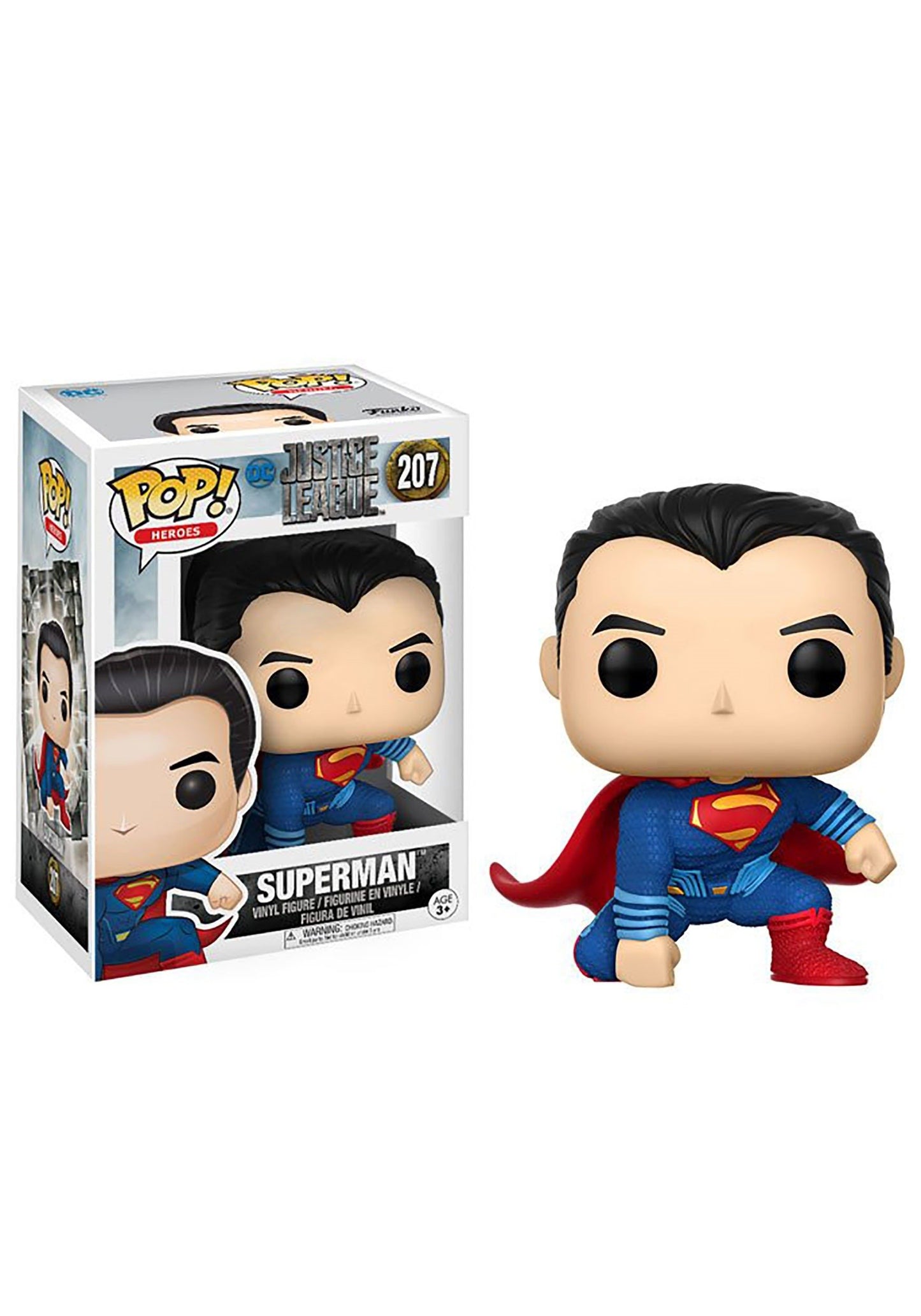 Funko Pop! Movies: Dc Justice League – Superman Toy Figure