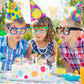 Hxezoc 12 Pcs Diy Building Bricks Glasses Building Blocks Games For Kids Creative Building Block Glasses Party Favors, Carnival Birthday Party, Family Games Supplies