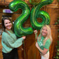 16 Balloon Number, Green Number 16Th Birthday Balloons 40 Inch, Sweet 16 Years Old Green Birthday Decorations For Boys Girls, 16