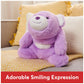 GUND Snuffles Teddy Bear Plush Toy, Purple, 10”, High Quality Materials, Ages 1+