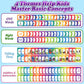 Torlam Kindergarten Learning Books, Sight Words Cvc Word Games Addition Subtraction Math Facts Telling Time Teaching Learning Clock For Kids Flipbook, Educational Kindergarten Learning Activities