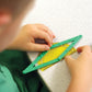 LEARNING ADVANTAGE GeoStix Basic Set - 80 Plastic Construction Sticks, 24 Activity Cards, 2 Protractors - Geometry Teaching Tools
