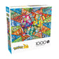 Buffalo Games Pokemon Stained Glass Starters 1000 Piece Jigsaw Puzzle - Large Multicolor - Challenging for Game Nights, Model 11833