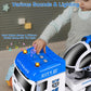 Zhfuys 25.6'' Semi Truck Toy, Big Truck Toy With Police Car And Helicopter, Police Toys With Sounds & Lights, Great Gift For 3+Y