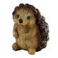 Gerson Woodland Pinecone Hedgehog Figurines - Set Of 4