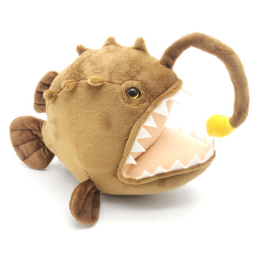 Jianeexsq Realistic Angler Fish Stuffed Animal Doll, Simulation Anglerfish Plush Toy, Deep Sea Ocean Animal Plush, Children'S Bi