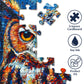 Pickforu Owl Puzzles 1000 Pieces, Bird Art Puzzles Hard, Impossible Difficult Jigsaw Puzzles 1000 Pieces Owl Painting, Challenging Puzzles As Owl Decor