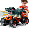 Dinosaur Monster Truck Toys,Remote Control Dinosaur Car, 2.4Ghz RC Truck for Toddlers, Electric Hobby RC Cars with Light & Music