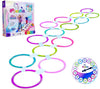 FunBlast Hopscotch Games  Indoor and Outdoor Active Play Rings Game for Kids  14 Rings and 18 Connectors Jumping Games, Educat
