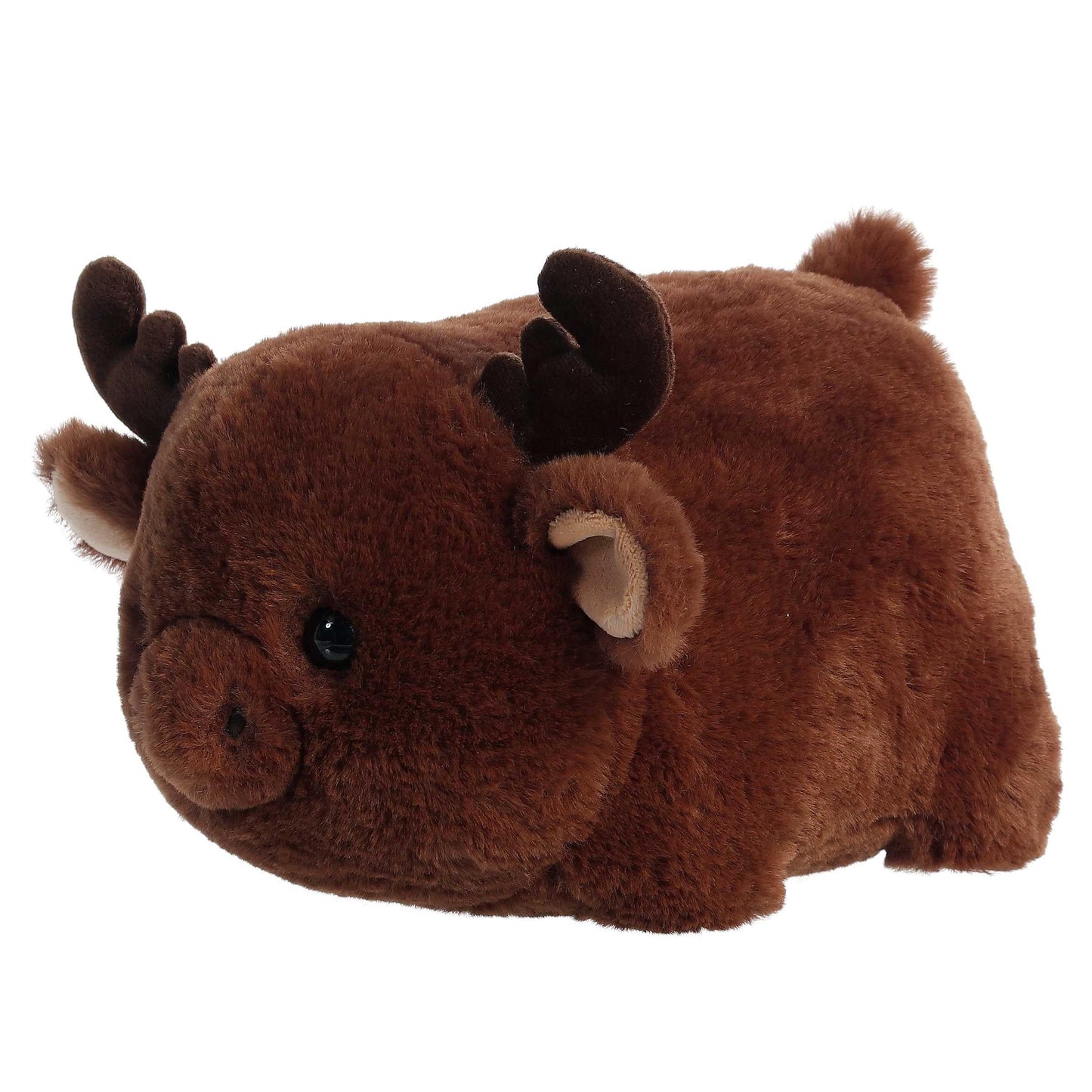 Aurora® Adorable Spudsters™ Morty Moose Stuffed Animal - Comforting Cuddles - Playful Companions - Brown 10 Inches