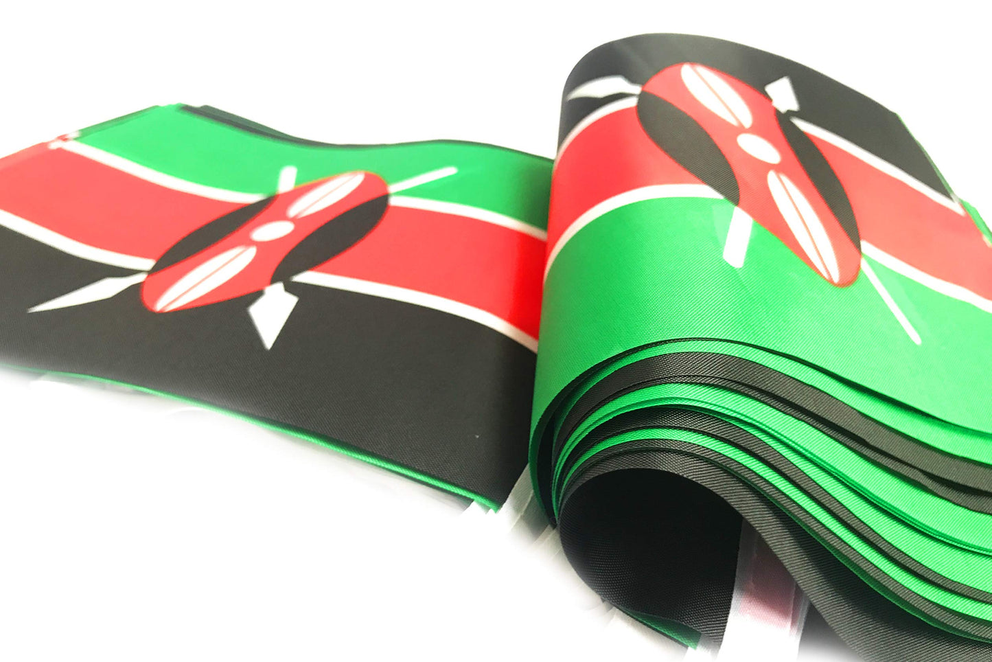 Kenya Flag Kenyan Flag,100Feet/76Pcs National Country World Pennant Flags Banner,Party Decorations Supplies For,Bar,Indoor And O