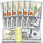 BOOSTEDBLUE 100 Million Dollars Bill | 100 Novelty one Million Dollar Feel, Favorit Choice for Schools| Industry Approved(Mirror