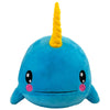Bleacher Creatures Kuricha 6' Narwhal Sitting Plush - Soft Chibi Inspired Toy