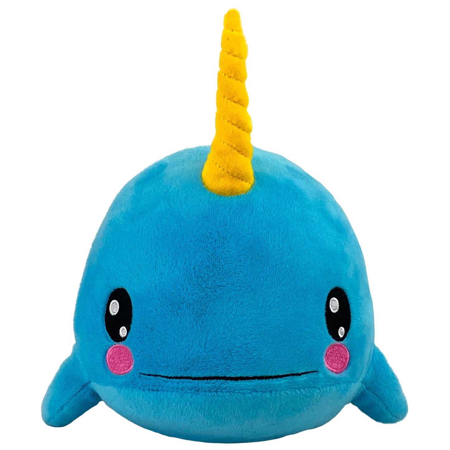 Bleacher Creatures Kuricha 6' Narwhal Sitting Plush - Soft Chibi Inspired Toy