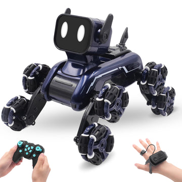 Ammaker 8Wd Gesture Sensing Stunt Rc Cars, Toys Gifts For Kids 6-12 Year Old Boys Girls, 2.4Ghz Remote Control Cars, Cool Lighti