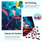 Edsjegn 2 Pack 1000 Piece Puzzle for mature-themeds Jigsaw Puzzles 1000 Pieces 2000 Piece Puzzles for mature-themeds Hummingbird Mushroom Jigsaw Puzzles White Elephant Gifts