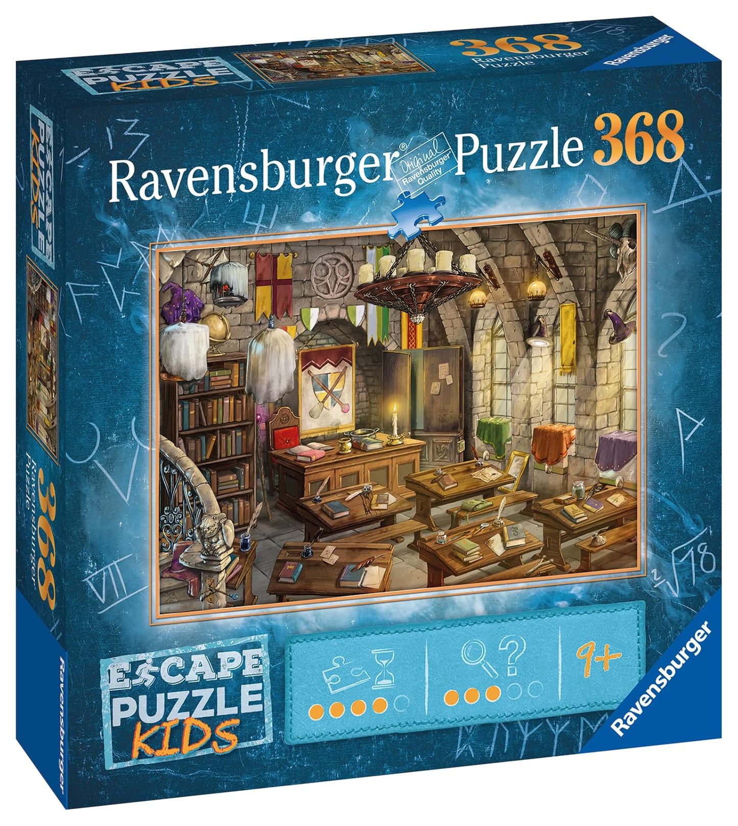 Ravensburger Wizard School Escape Jigsaw Puzzle - 70x50 cm, Cardboard, Multicolor, Ideal Gift for Kids 9+
