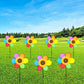 Frantlna Sunflower Pinwheels Outdoor Wind Spinners Yard Garden, Lawn Pinwheels Bulk Wind Toys For Kids, Colorful Flower Windmill