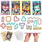 28 Pcs Valentine'S Day Cards Wacky Tracks Fidget Toys Valentines Class Gifts For Kids School Classroom Fidgets Snap Snake Click