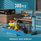 Mould King Ocean Explorer Ship Building Kits  City Boat Model  House Decor for Boys to Play  Block Set Compatible with Most Brands  Gift for 8 10 12 Years Old Kids and mature-themed 10134 (380 Pcs)