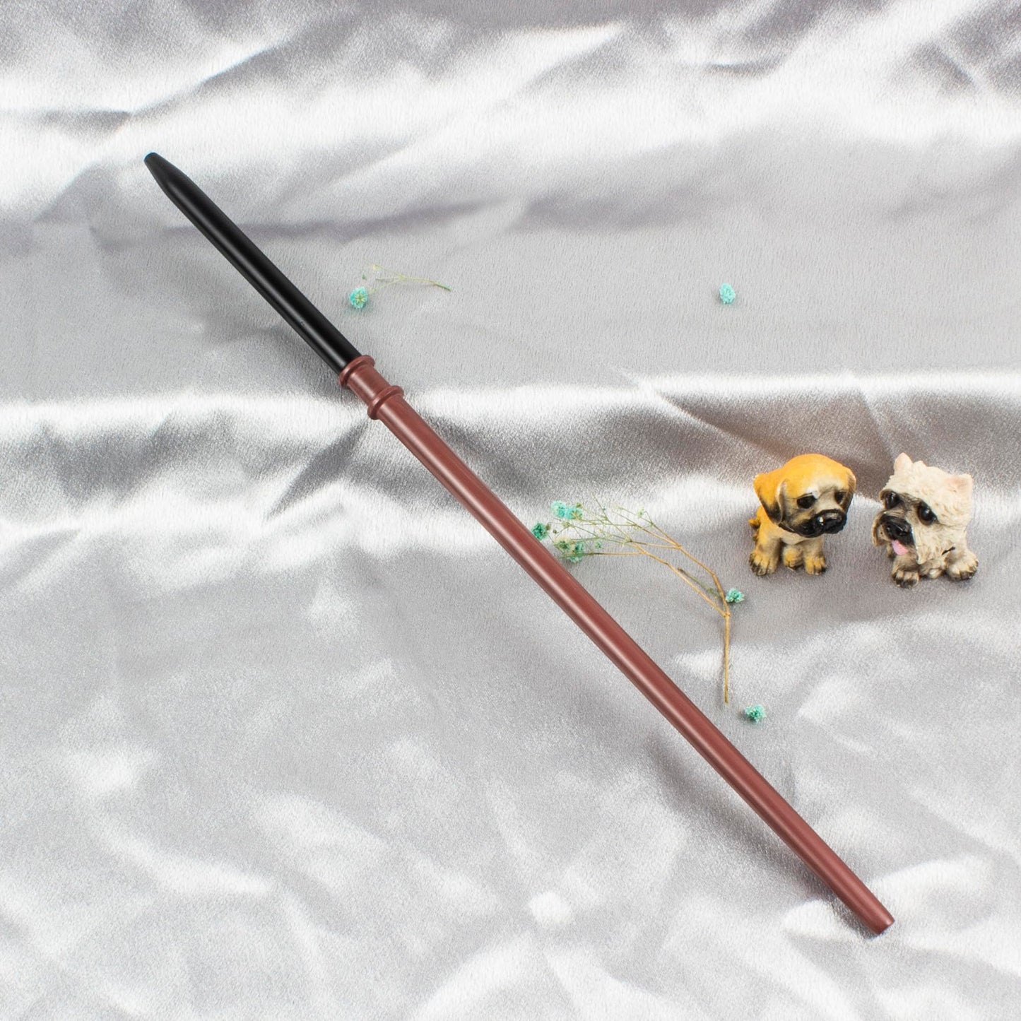 Yirenwee Malfoy Wand, Handmade Resin Steel Core As Halloween, Christmas, Birthday Party Favors And Magical Dress Up Role Play Pr