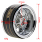 MEUS RACING 1.9'' Beadlock Wheels Rims, 120.5g Brass & Aluminum Deep-Dish Wheels for 1/10 RC Crawler SCX10 TRX4 VS4-10 Gen8 (C-T