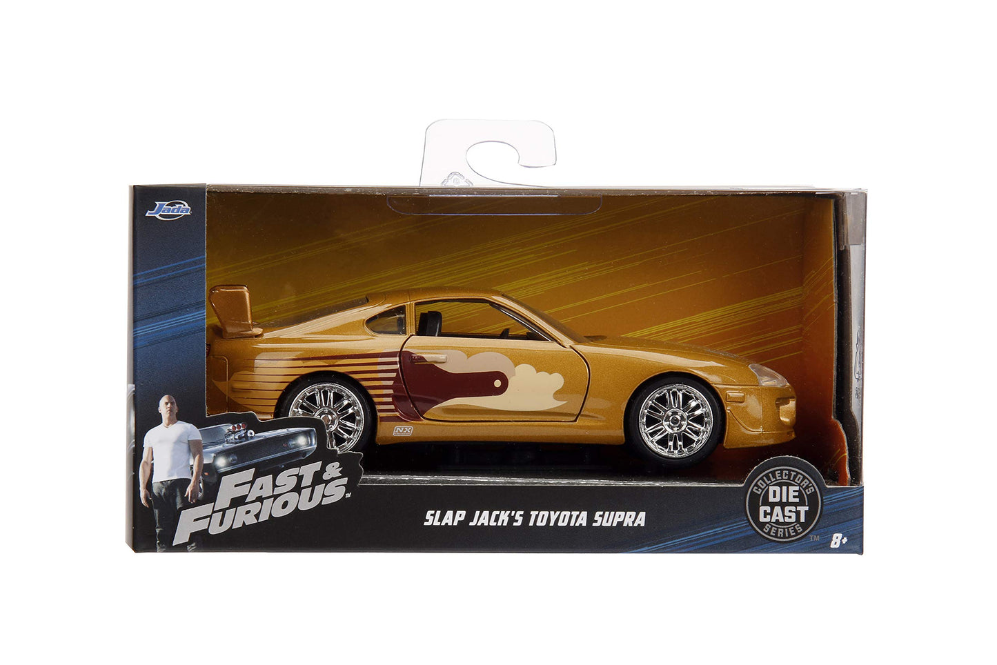 Jada Slap Jack's Toyota Supra Gold Fast & Furious Movie 1/32 Diecast Model Car