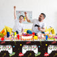 3 Pcs Video Game Table Cover Video Game Birthday Decoration Game Theme Plastic Table Cloth Party Supplies For Boys Girls Kids Player Geek Party Decorations, 54 X 108 Inch (Black, White, Cool Style)