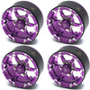 TREAL 1.9 Beadlock Wheels, Six-Spoke Amazing Look,Top-Notch Aluminum Durable 1.9 Crawler Wheels,Heavy Weight Upgrades for 1:10 H