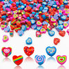 300 Pieces Mini Erasers For Kids Bulk Assorted Novelty Heart Pencil Erasers For Classroom Valentine'S Day Party Favor Home Schoo