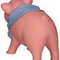 Schylling Rubber Piggy Bank Pink, 1 Ea