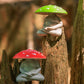 Mcphee Accoutrements Archie Soft Vinyl Collectible Figurines Novelty Gift Meditating Mushrooms