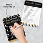 Big Dot of Happiness mature-themed Happy Birthday - Gold - 2-in-1 Birthday Party Cards - Activity Duo Games - Set of 20