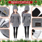 Geyoga 3 Set 12 Pcs Doll Clothes And Accessories Suit Pants Shoes Spring Sweater Outfits, Dolls Are Not Included(Gray, Brown, Cream White,12 Inch)