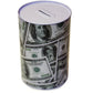 Homebay 100 Dollar Bill Metal Money Coin Piggy Bank