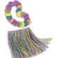 Child Luau Skirt & Lei Set - Vibrant & Tropical Design - Perfect For Parties, Hula Dance, Beach Fun