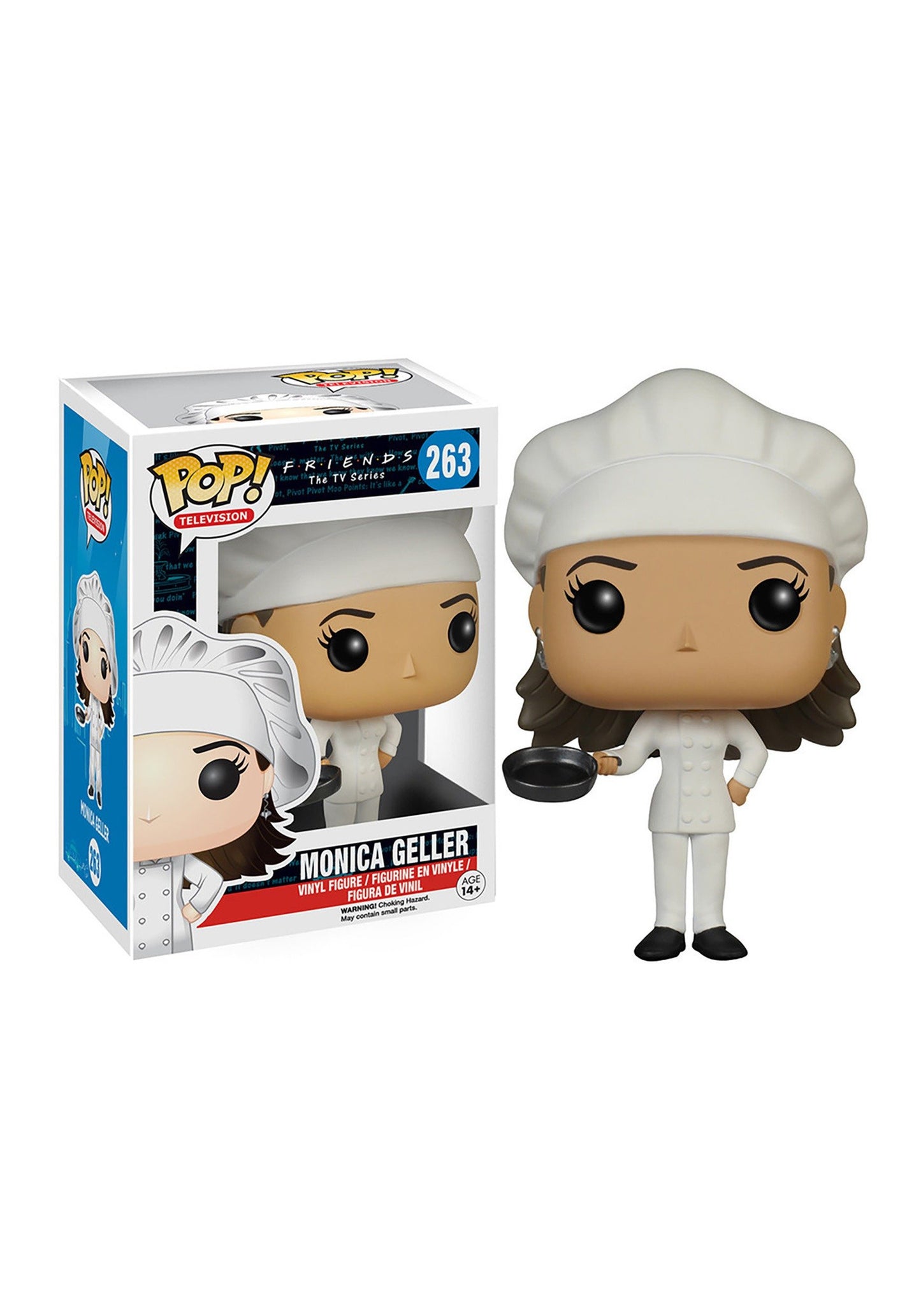 Funko Monica Geller Figure - 3.75" Plastic Collectible - White/Cream - Model FUN5875