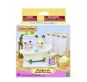 Calico Critters Bath & Shower Set Multicolor