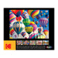 KODAK PREMIUM PUZZLES 1500 Piece Jigsaw Puzzle - Hot Air Balloons Above The Clouds, Multi Colored, 23" x 33", Model 8900ZZAY