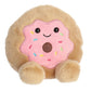 Aurora Adorable Palm Pals Claire Donut Stuffed Animal - Pocket-Sized Play - Collectable Fun - Pink 5 Inches