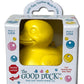 Celebriducks The Good Duck - Bpa & Pvc Free Rubber Duckie Baby Bath Toy Teether - Yellow